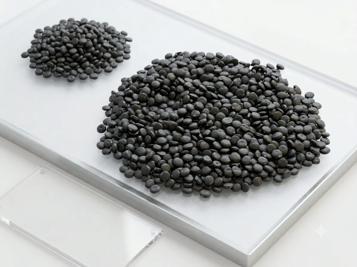 GP 050 black HDPE granules